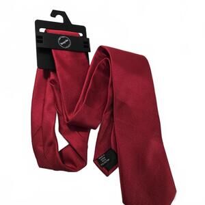 Necktie / Bespoke Red Tie / 57" / Hitman Cosplay / Polyester